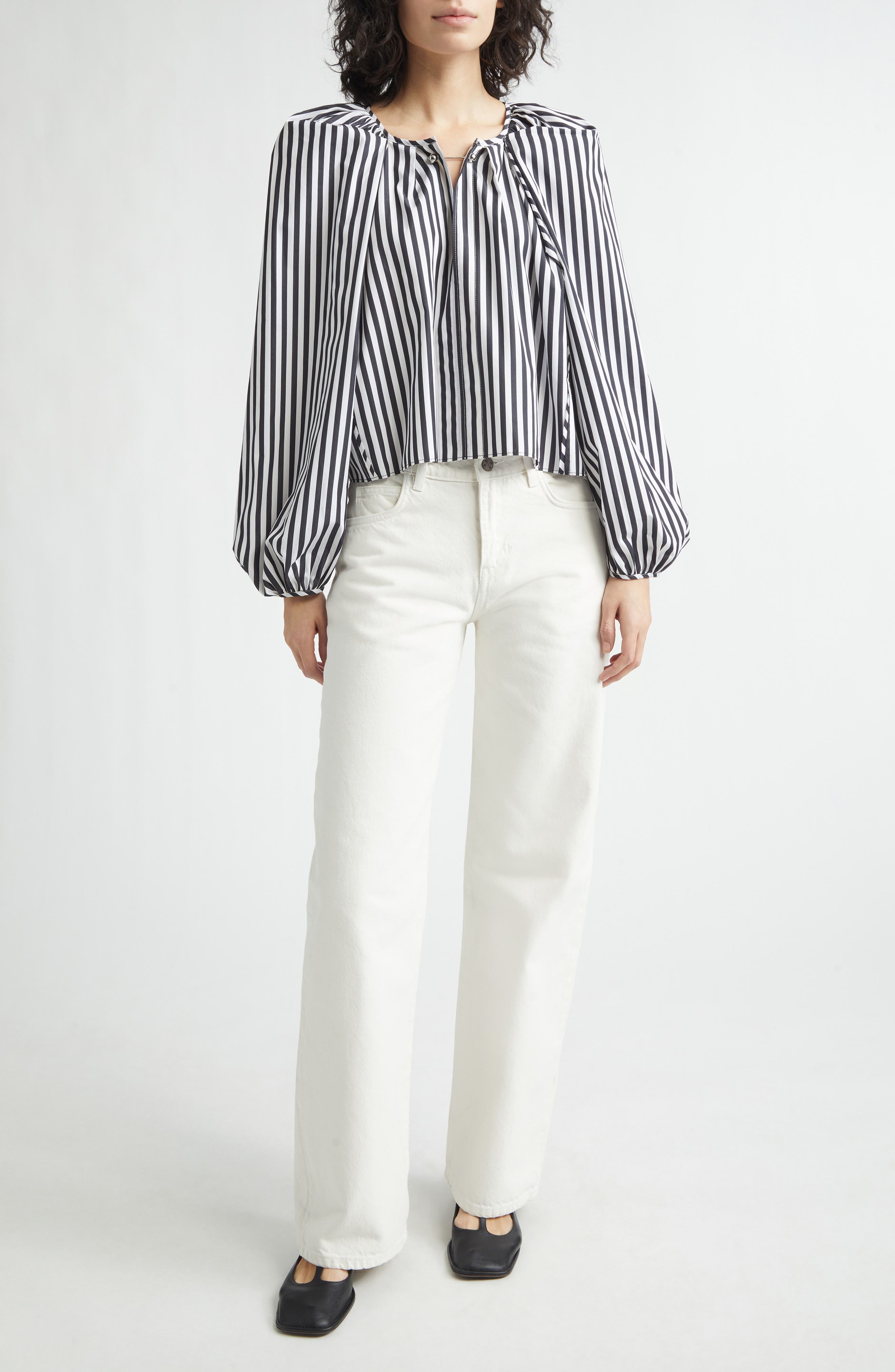 Grand Bazaar Mini Stripe Cotton Top - image 2