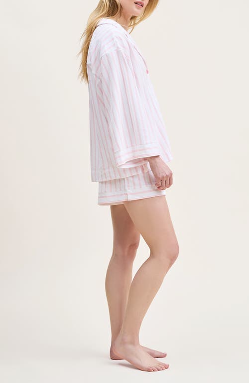 PETITE PLUME PETITE PLUME OLIVIA PIMA COTTON SHORT PAJAMAS 