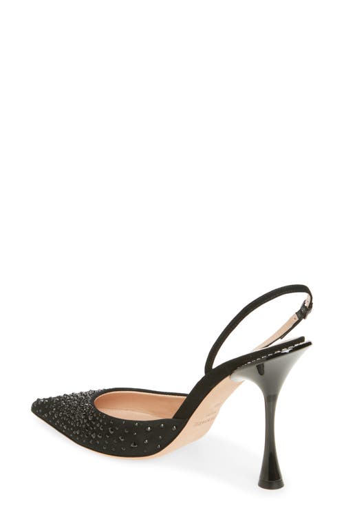 Betzábe Sofia Crystal Embellished Slingback Pump In Multi