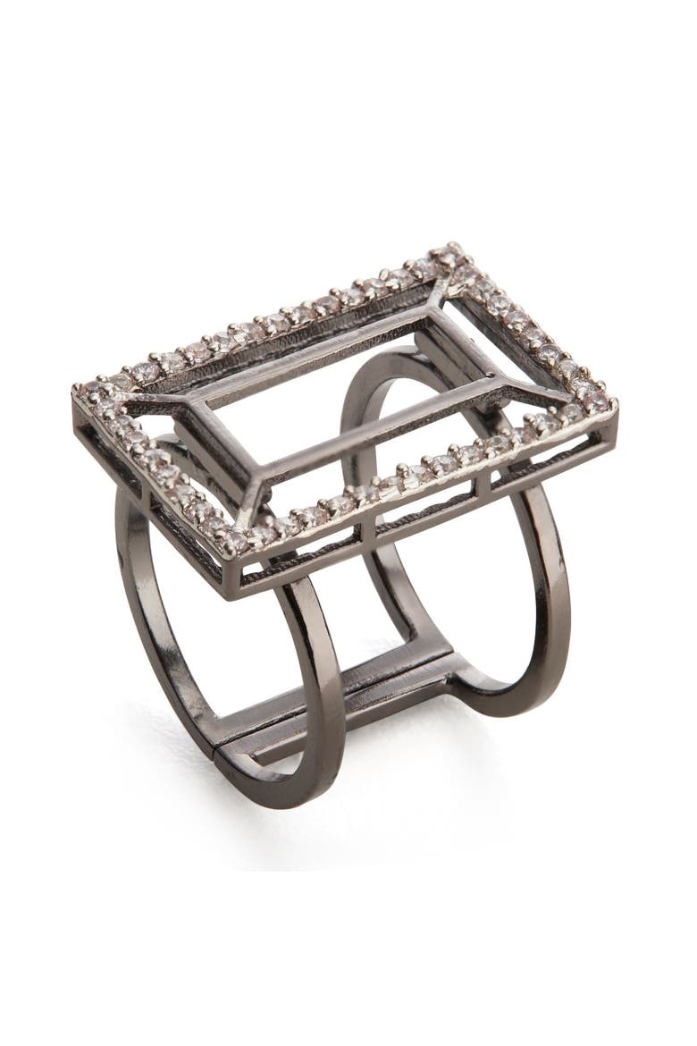 VAZIO RING, Main, color, Gunmetal Grey
