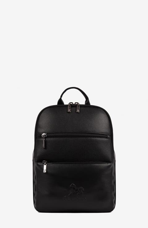 El Cavaleiro 539 Leather Backpack