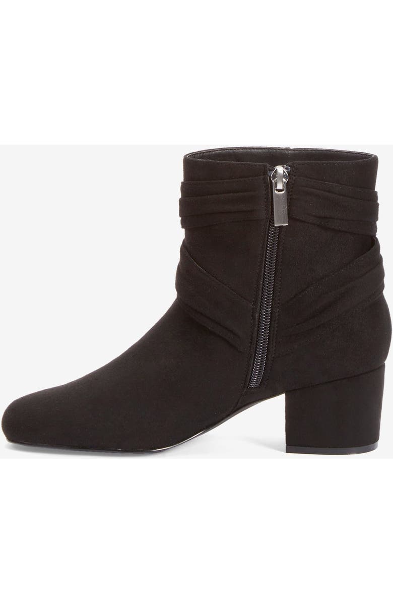 Comfortview The Claremont Bootie, Alternate, color, Black