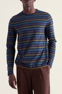 Seasalt Cornwall Striped Long Sleeve Sailor T-Shirt