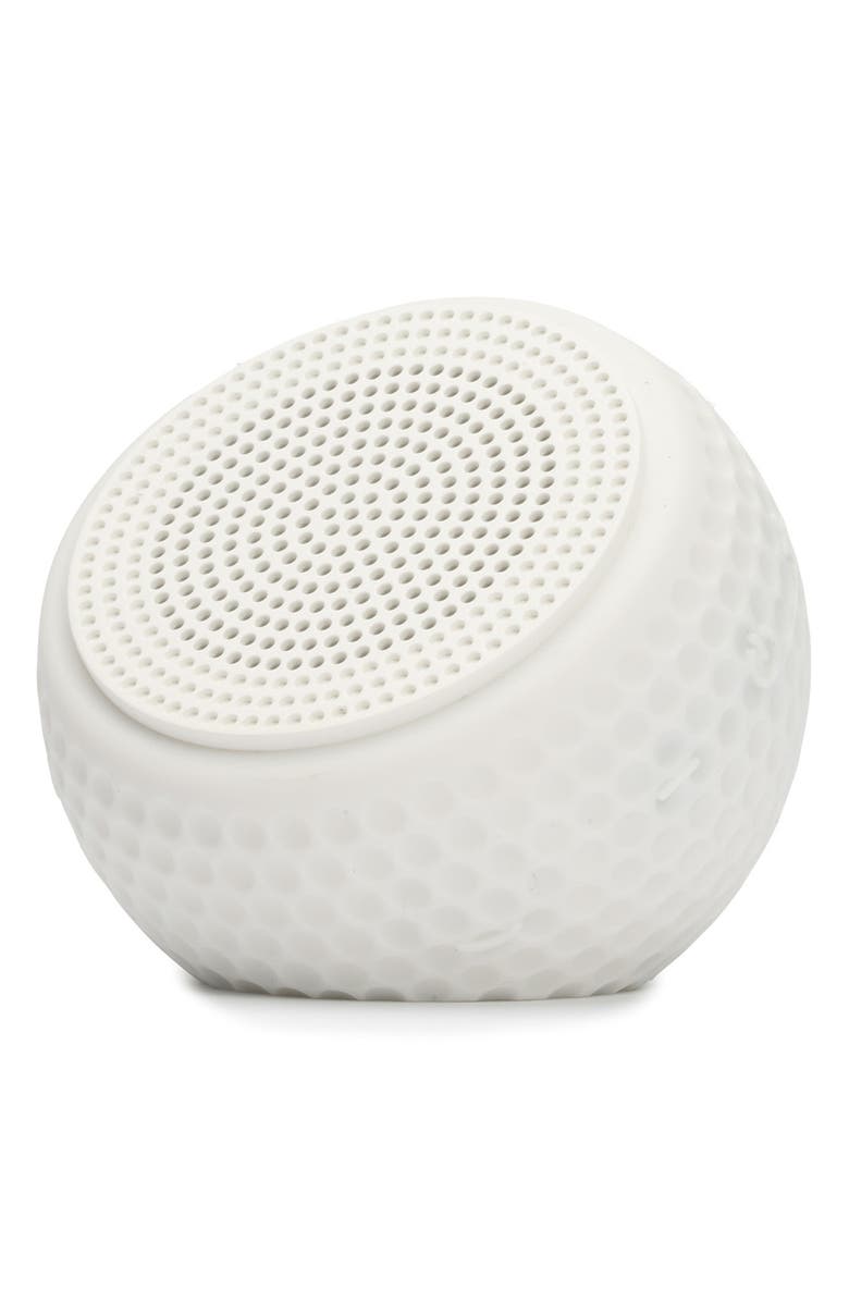 SPEAQUA Barnacle Pro 2.0 Waterproof Bluetooth Speaker, Alternate, color, Golf White/ Green
