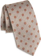 Eton Floral Shantung Silk Tie