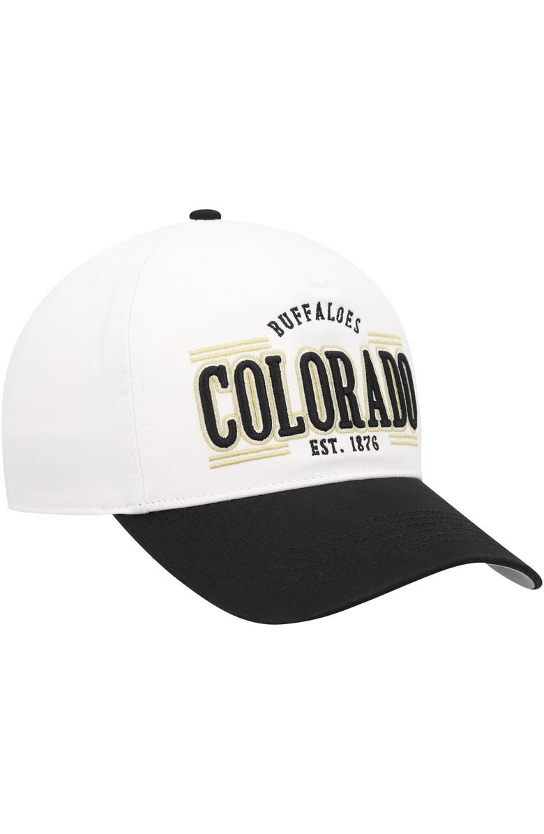 '47 Men's '47 White Colorado Buffaloes Streamline Hitch Adjustable Hat, Alternate, color,