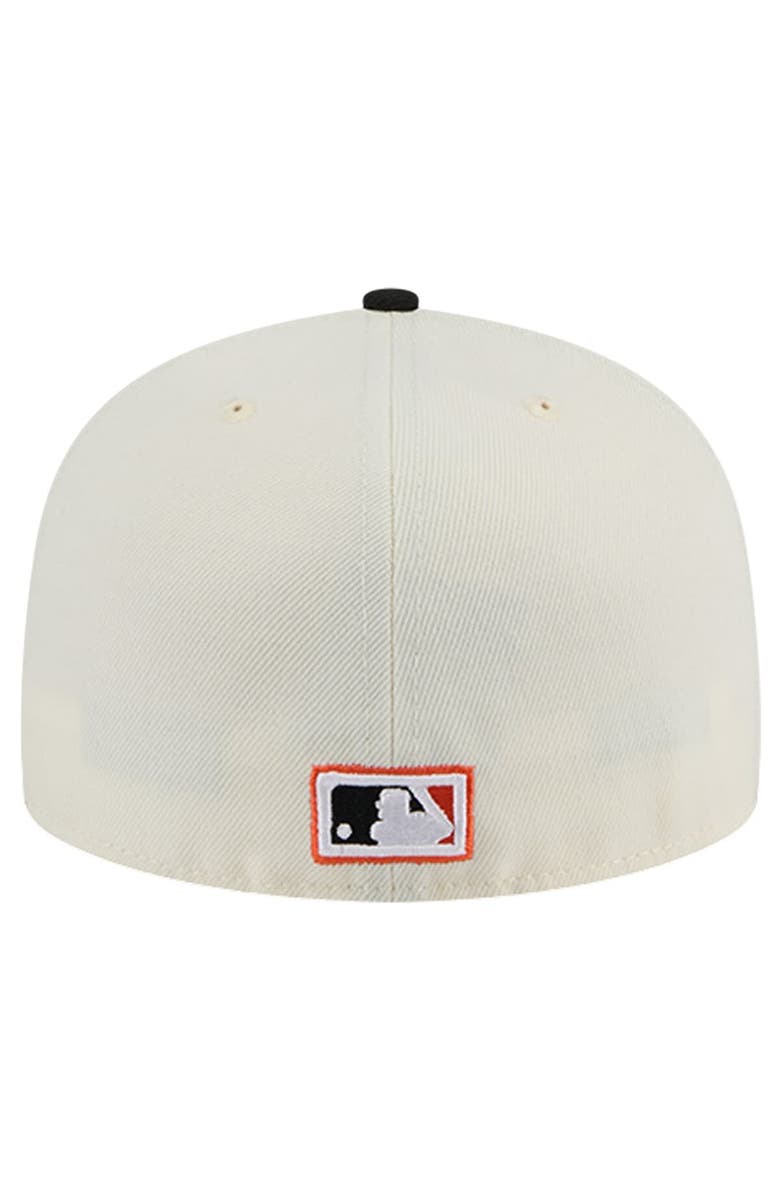 New Era Men's New Era White San Francisco Giants Cooperstown Collection Alternate Chrome 59FIFTY Fitted Hat, Alternate, color, White