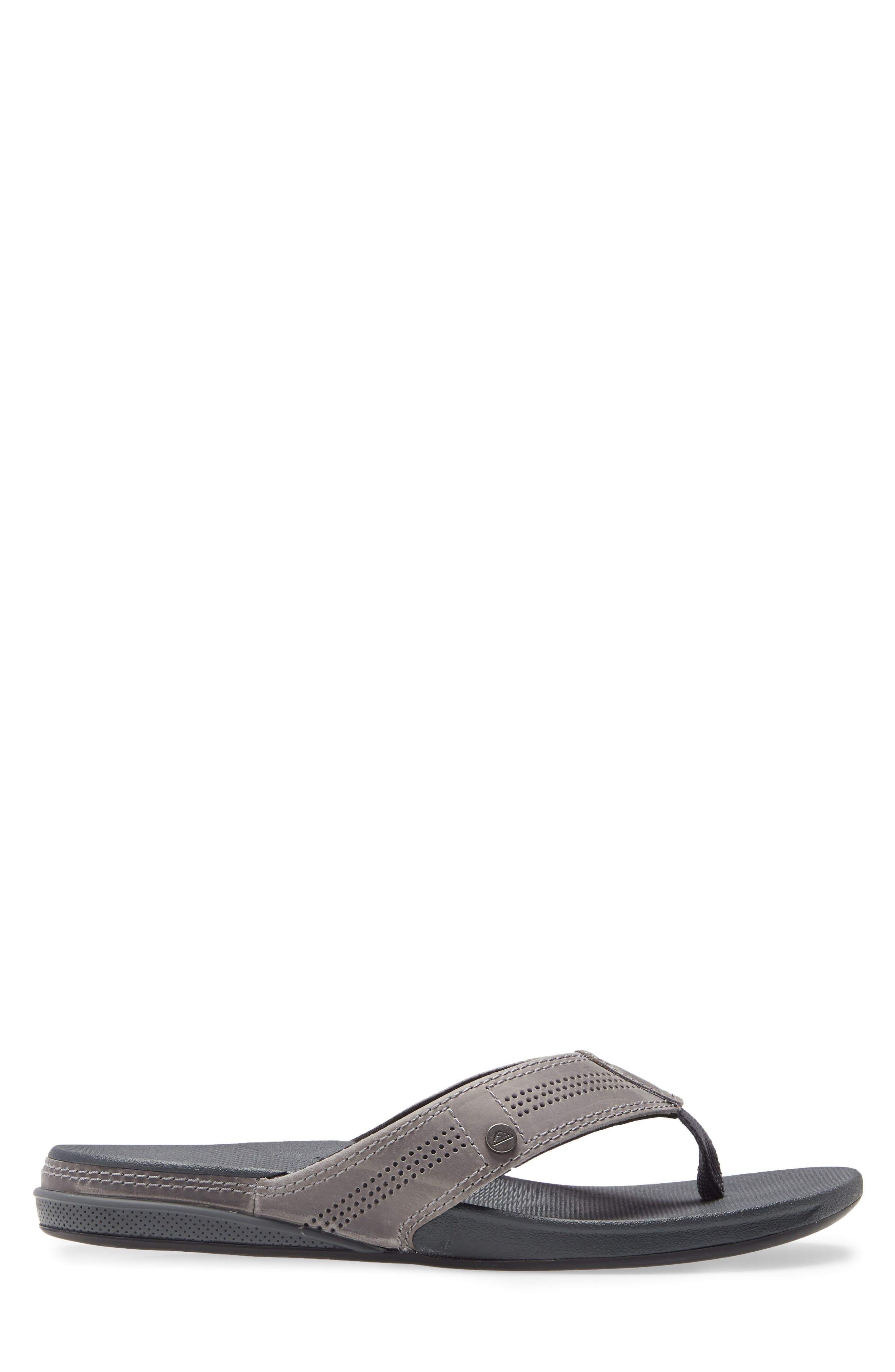 Cushion Lux Flip Flop, Alternate, color, GREY