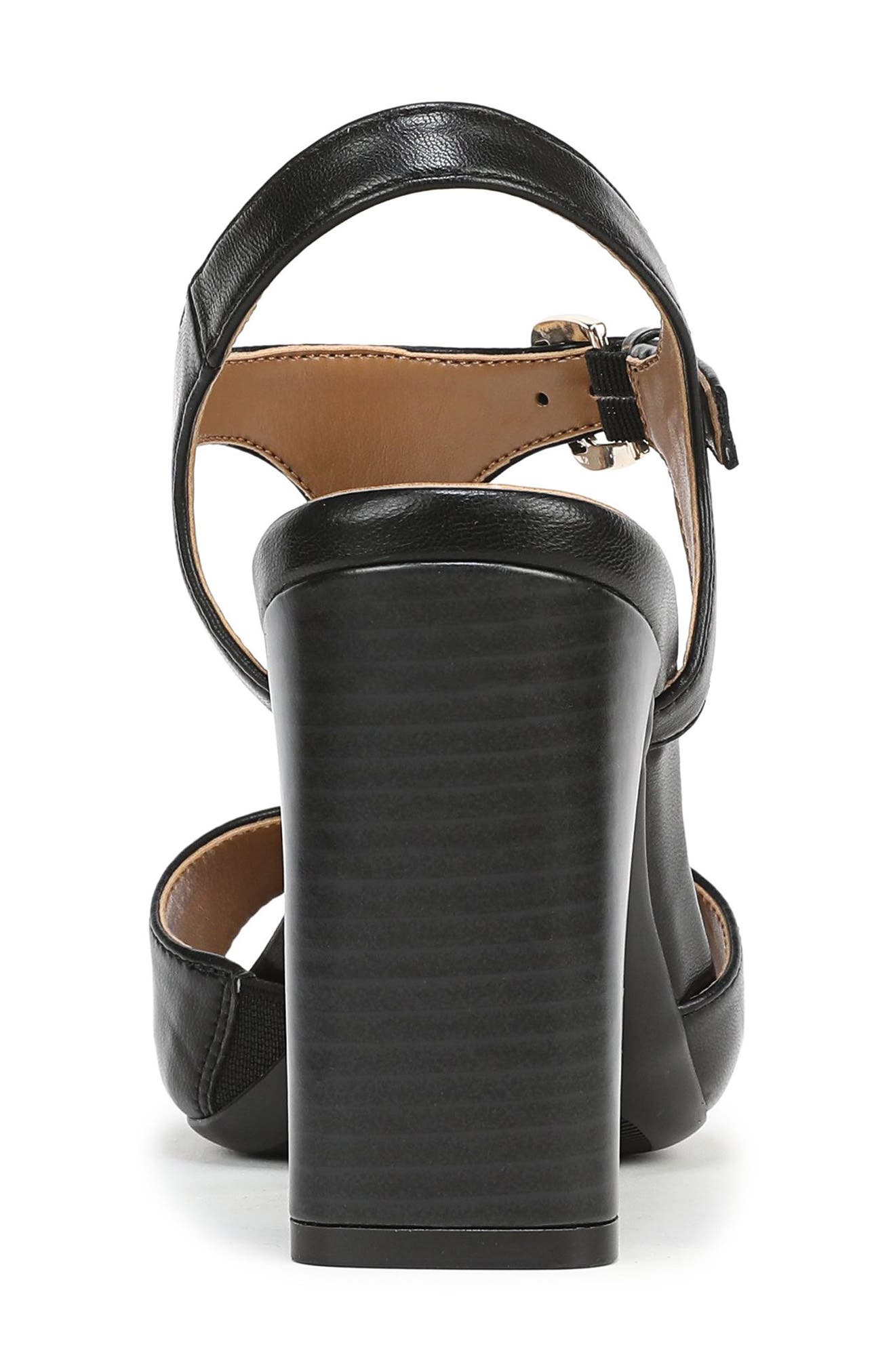 Naturalizer Marlowe T-Strap Sandal, Alternate, color, Black