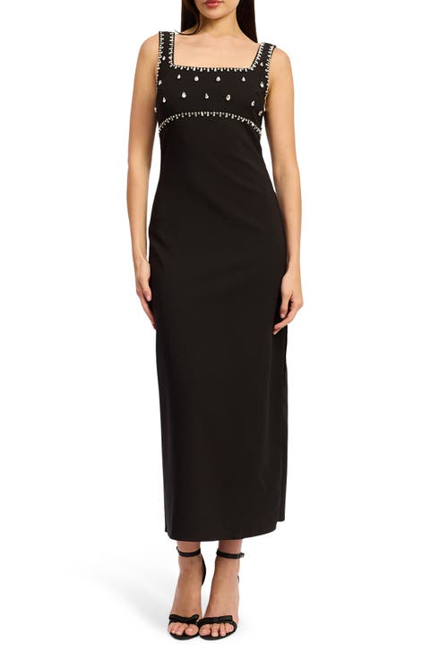 Serena Embellished Midi Dress