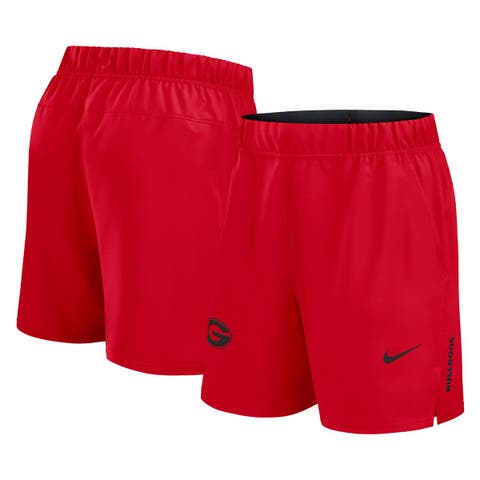 Men's Nike Red Georgia Bulldogs Primetime Woven Victory Performance Shorts