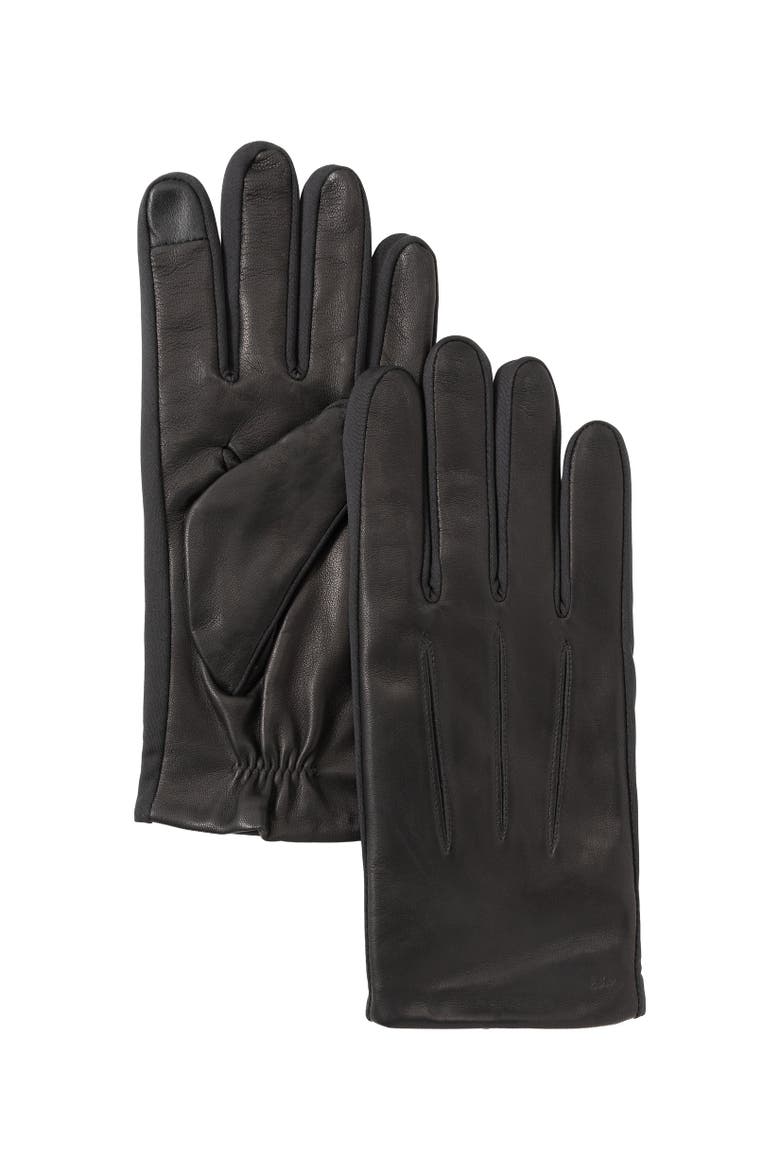 Better Fit Leather Glove, Alternate, color, Black