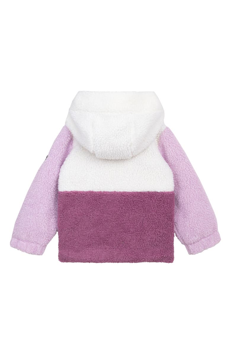 MILES THE LABEL Kids' Colorblock High Pile Fleece Jacket, Alternate, color, 