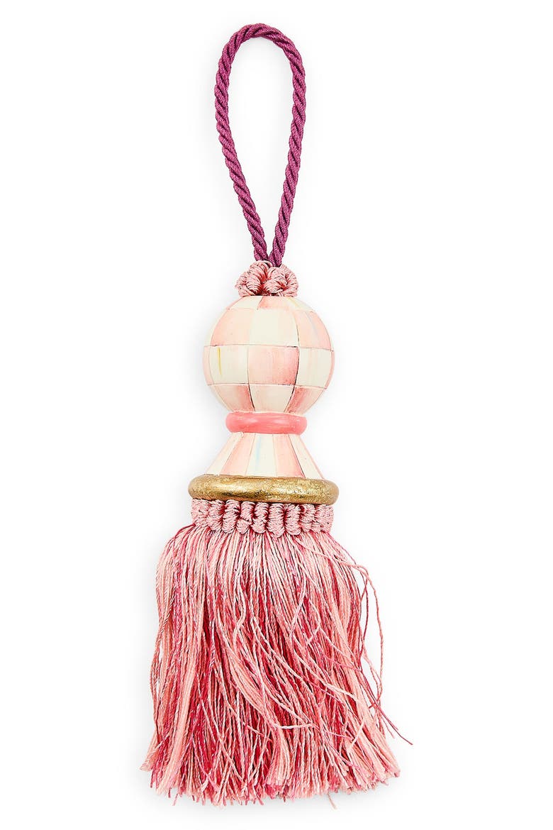 Rosy Check Tassel, Alternate, color, ROSY