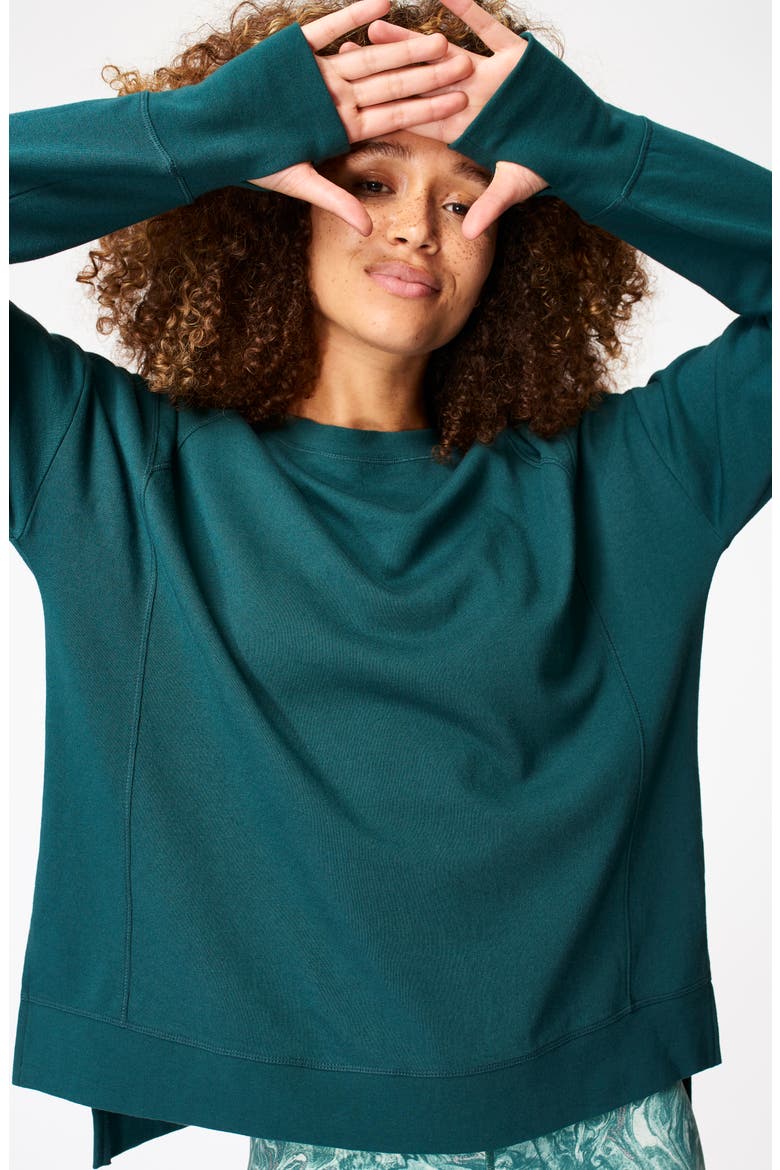 After Class Sweatshirt, Alternate, color, JUNE BUG GREEN