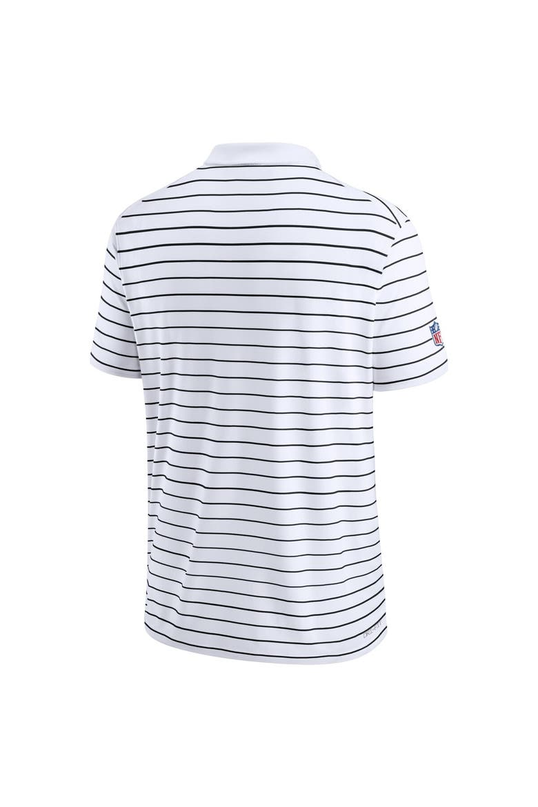 Men's Nike White Atlanta Falcons Sideline Lock Up Victory Performance Polo, Alternate, color, White