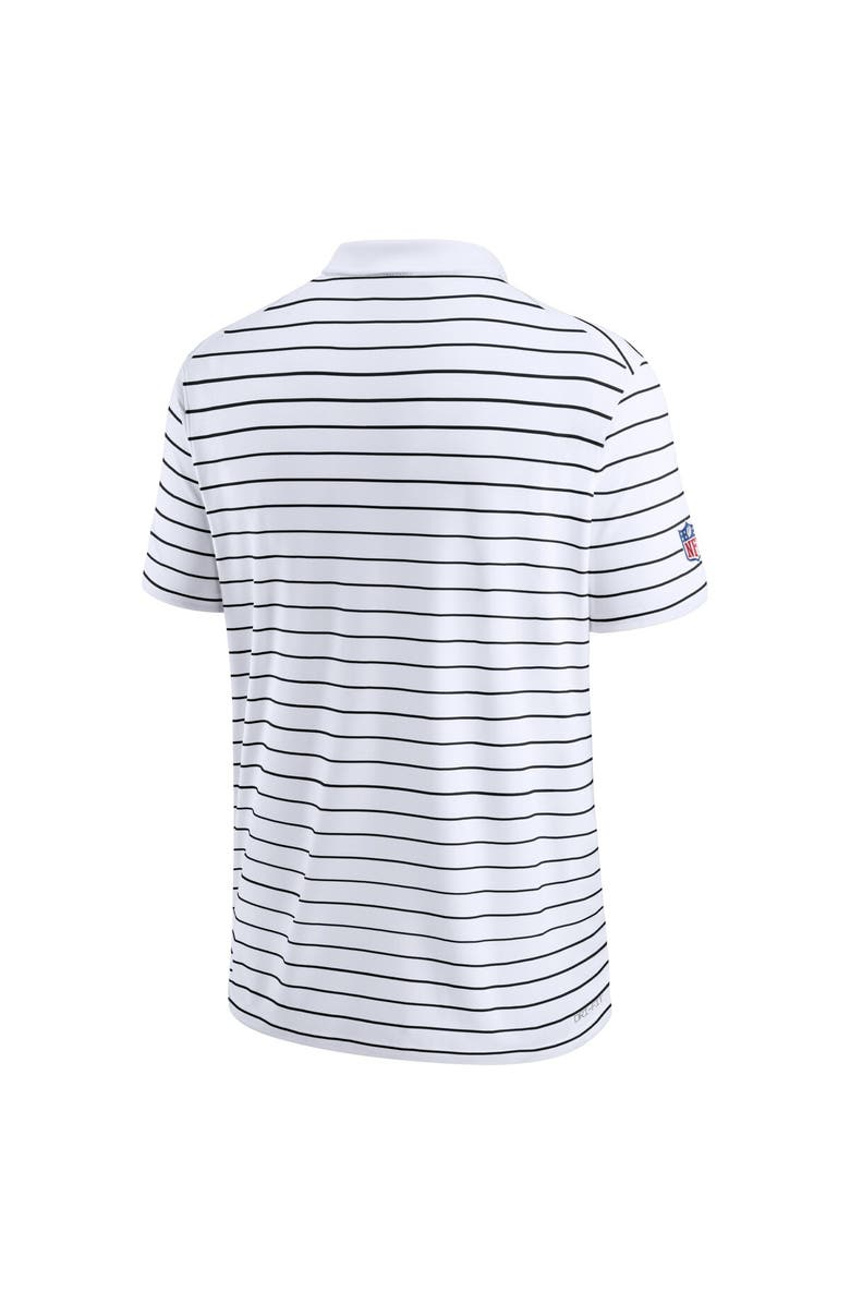 Nike Men's Nike White Atlanta Falcons Sideline Lock Up Victory Performance Polo, Alternate, color, White