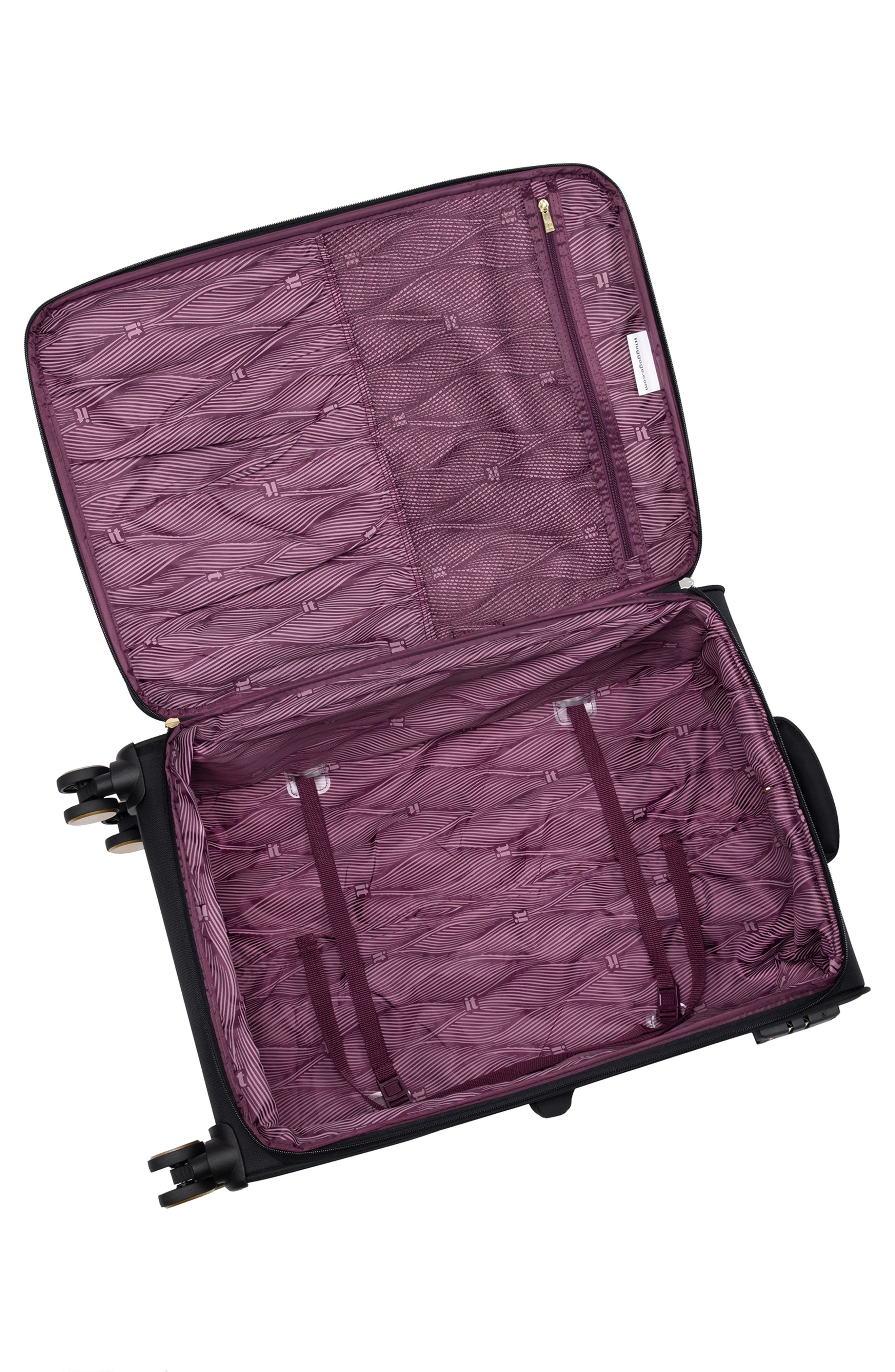 IT LUGGAGE Glimmering 31-Inch Softside Spinner Luggage, Alternate, color, Black