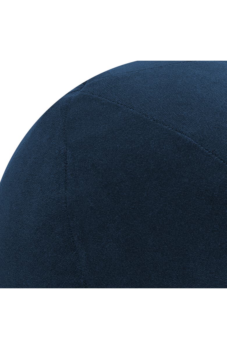 Elaine Smith Plush Velvet Indoor & Outdoor Woven Accent Orb Pillow, Alternate, color, Midnight