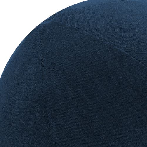 Elaine Smith Plush Velvet Indoor & Outdoor Woven Accent Orb Pillow In Blue