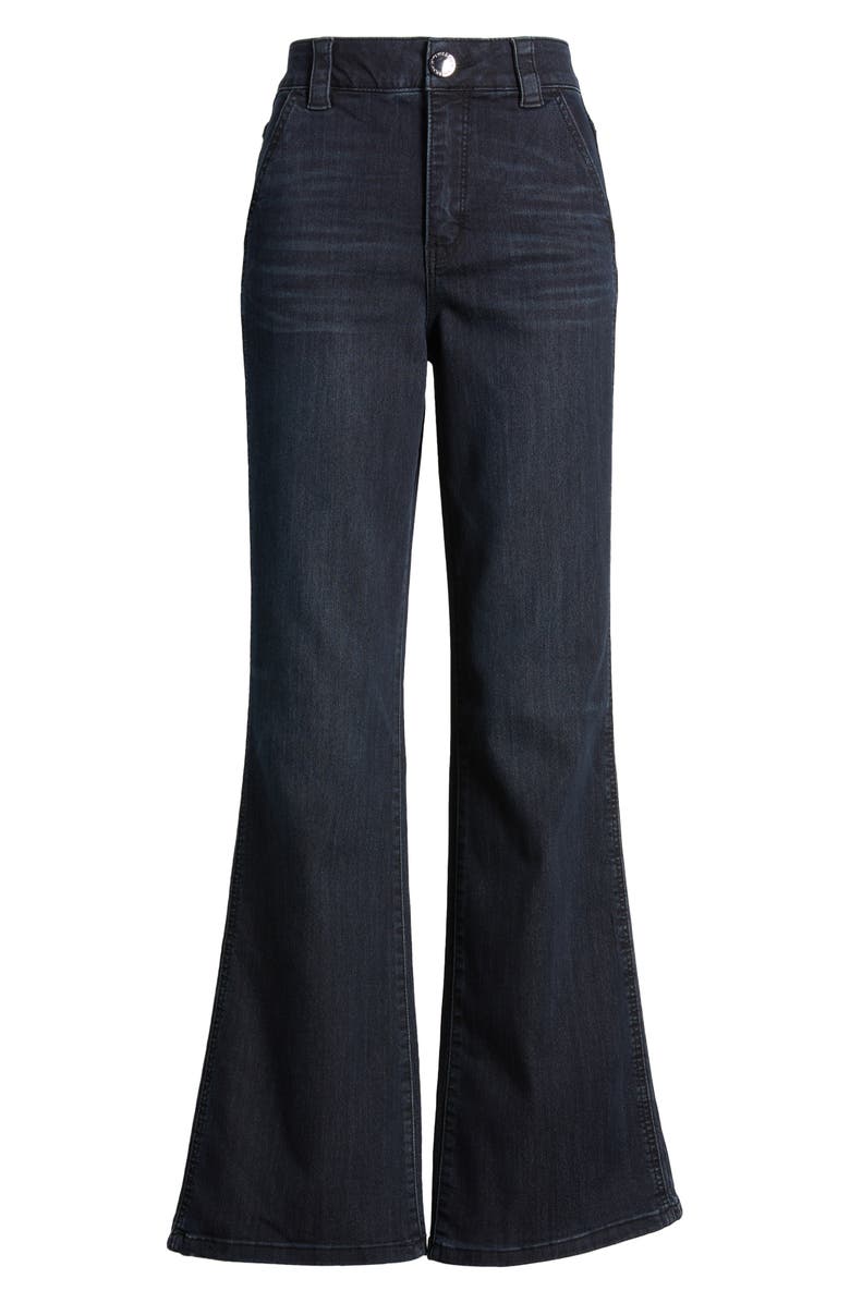 Wit & Wisdom 'Ab'Solution Skyrise Flare Jeans, Alternate, color, Dark Indigo Artisanal