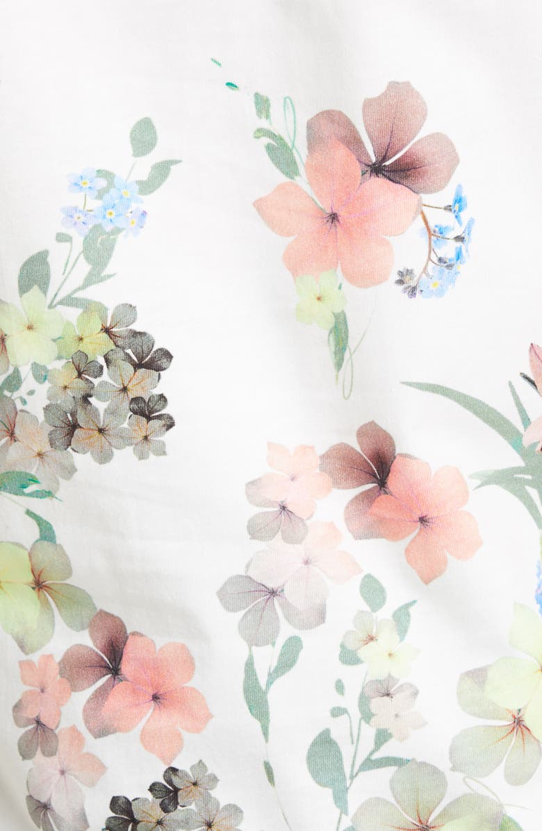 Ted Baker London Lileeyy Pergola Floral Cotton T-Shirt, Alternate, color,