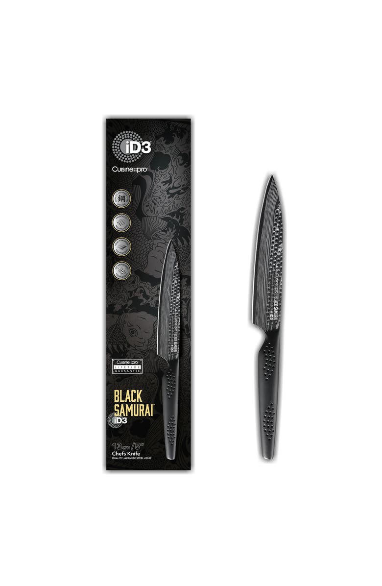 Cuisine::pro<sup>®</sup> iD3<sup>®</sup> BLACK SAMURAI 5" Chef's Knife, Alternate, color, Black