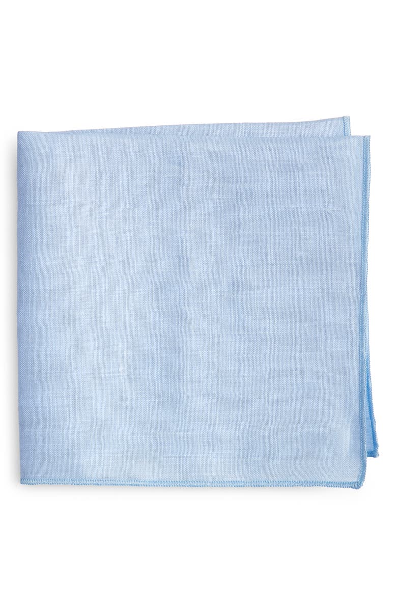 CLIFTON WILSON Linen Pocket Square, Main, color,
