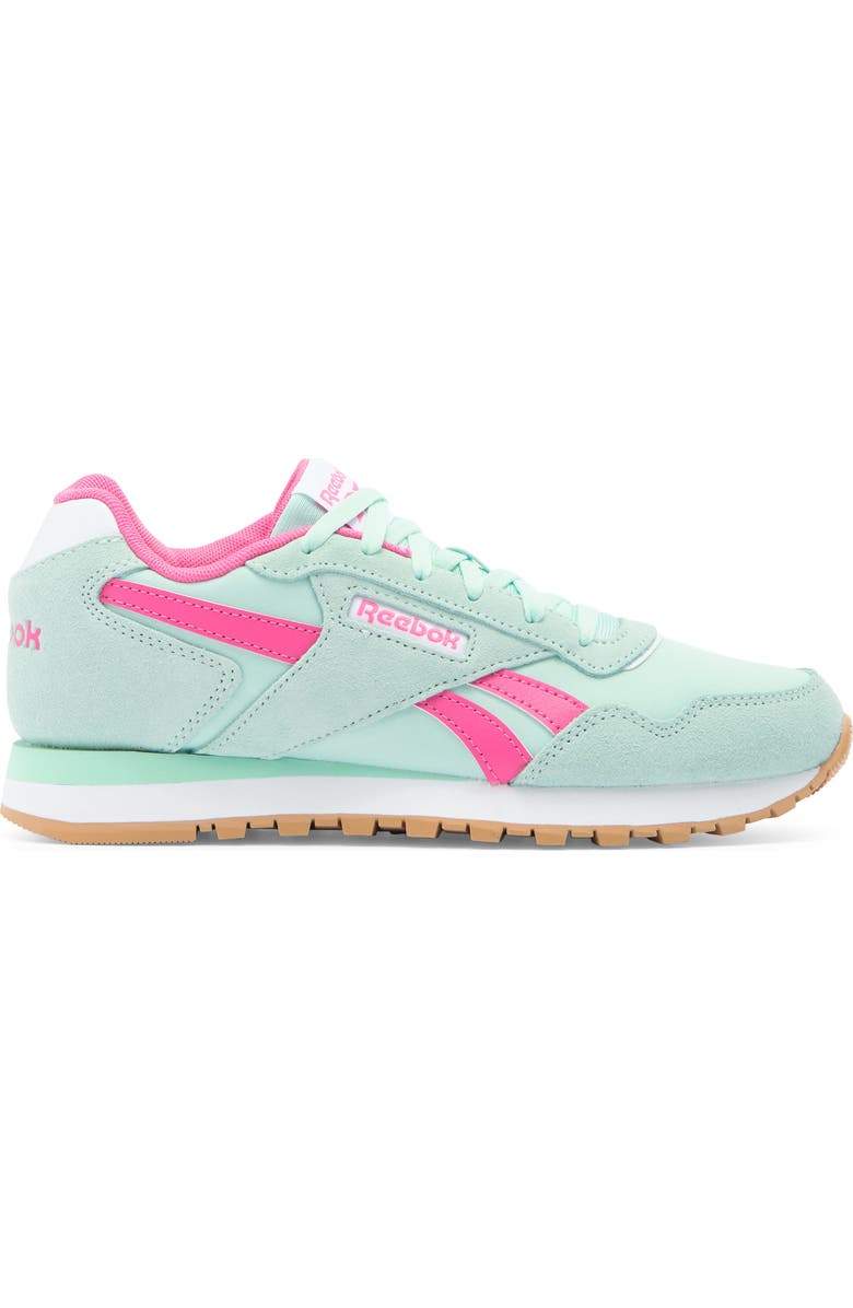 Reebok Glide Sneaker, Alternate, color, Aqua Pink White