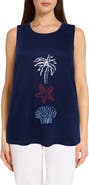CARIBBEAN JOE The Everyday Embroidered Tank