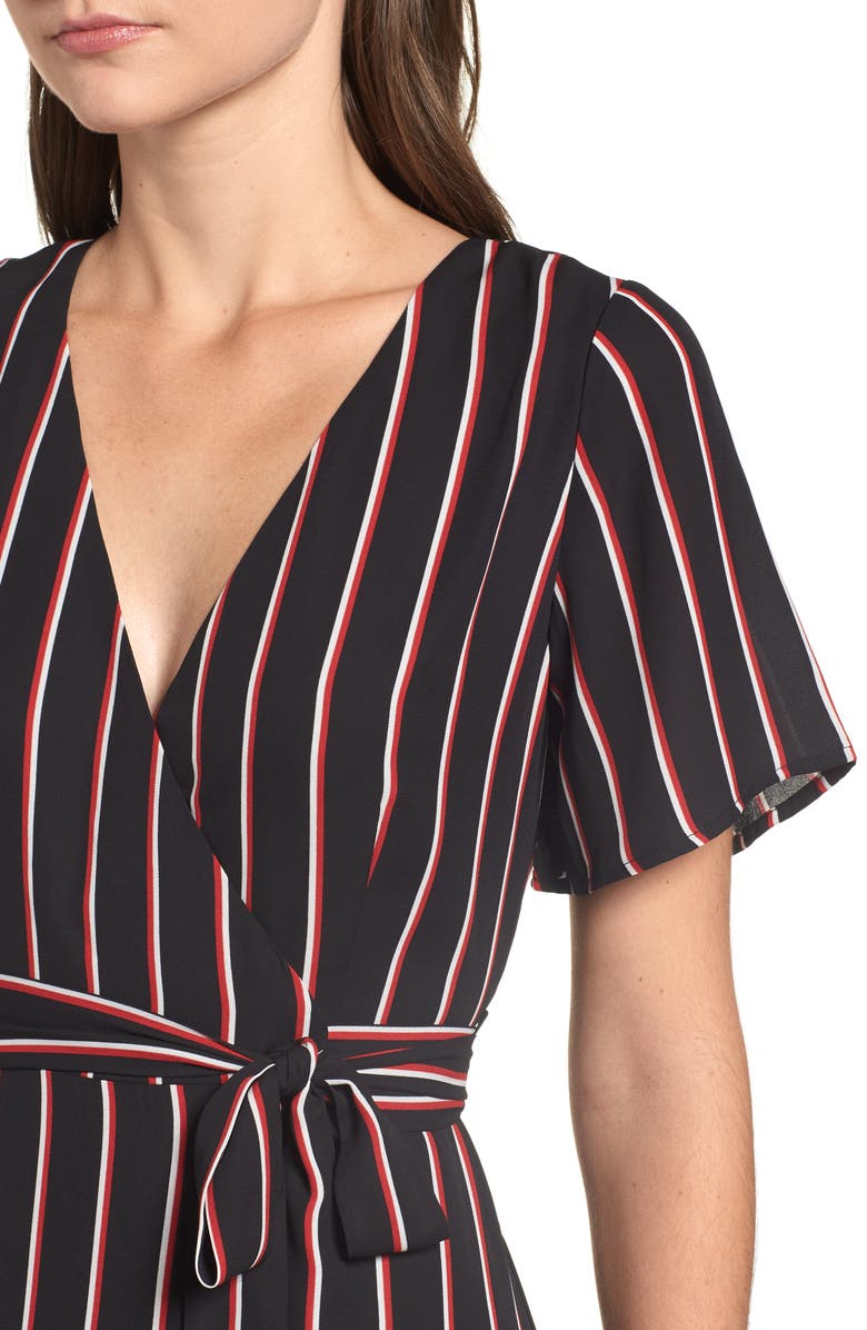 Leith Wrap Maxi Dress, Alternate, color, 