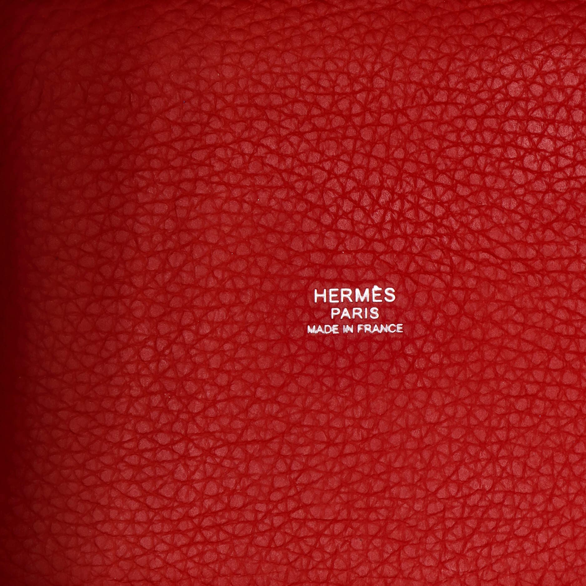Pre-Owned Hermes Picotin Lock Bag Clemence PM, Alternate, color, Rouge Vif