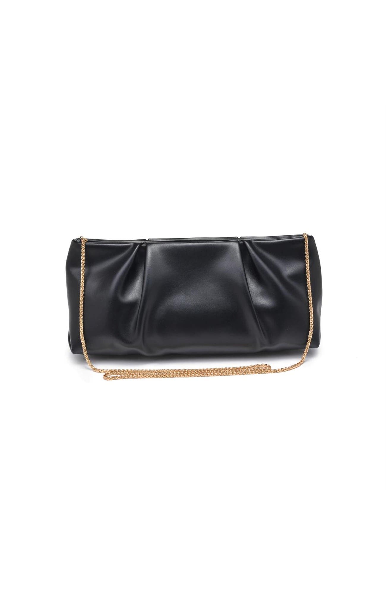 Franny Clutch, Alternate, color, Black