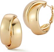 GLAZE JEWELRY Double Hoop Earrings