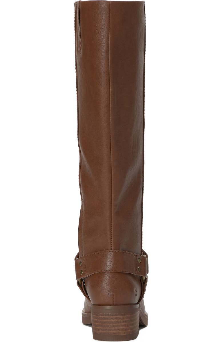 Lucky Brand Kujon Knee High Western Boot, Alternate, color, Brown