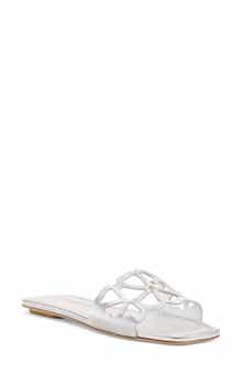 Jasmine Cutout Slide Sandal