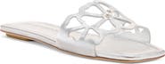 Stuart Weitzman Jasmine Cutout Slide Sandal