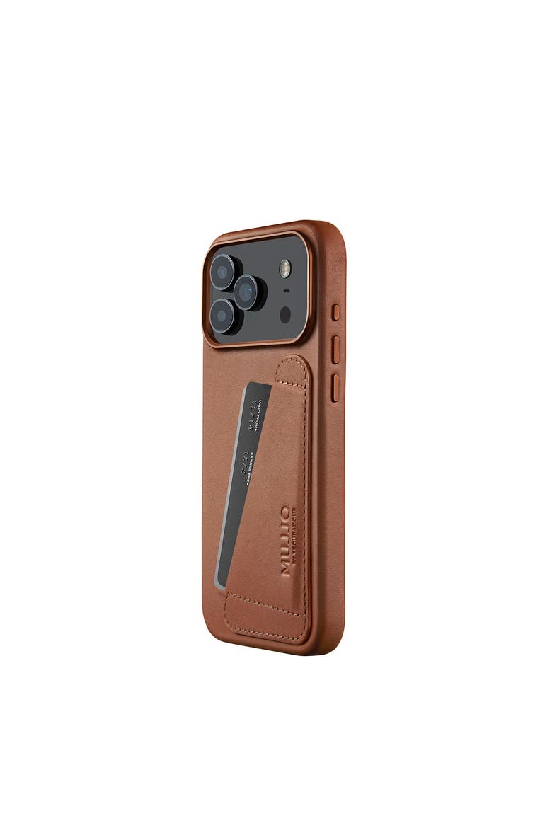 Full Leather Wallet Case for iPhone 17 Pro Max, Alternate, color, Tan