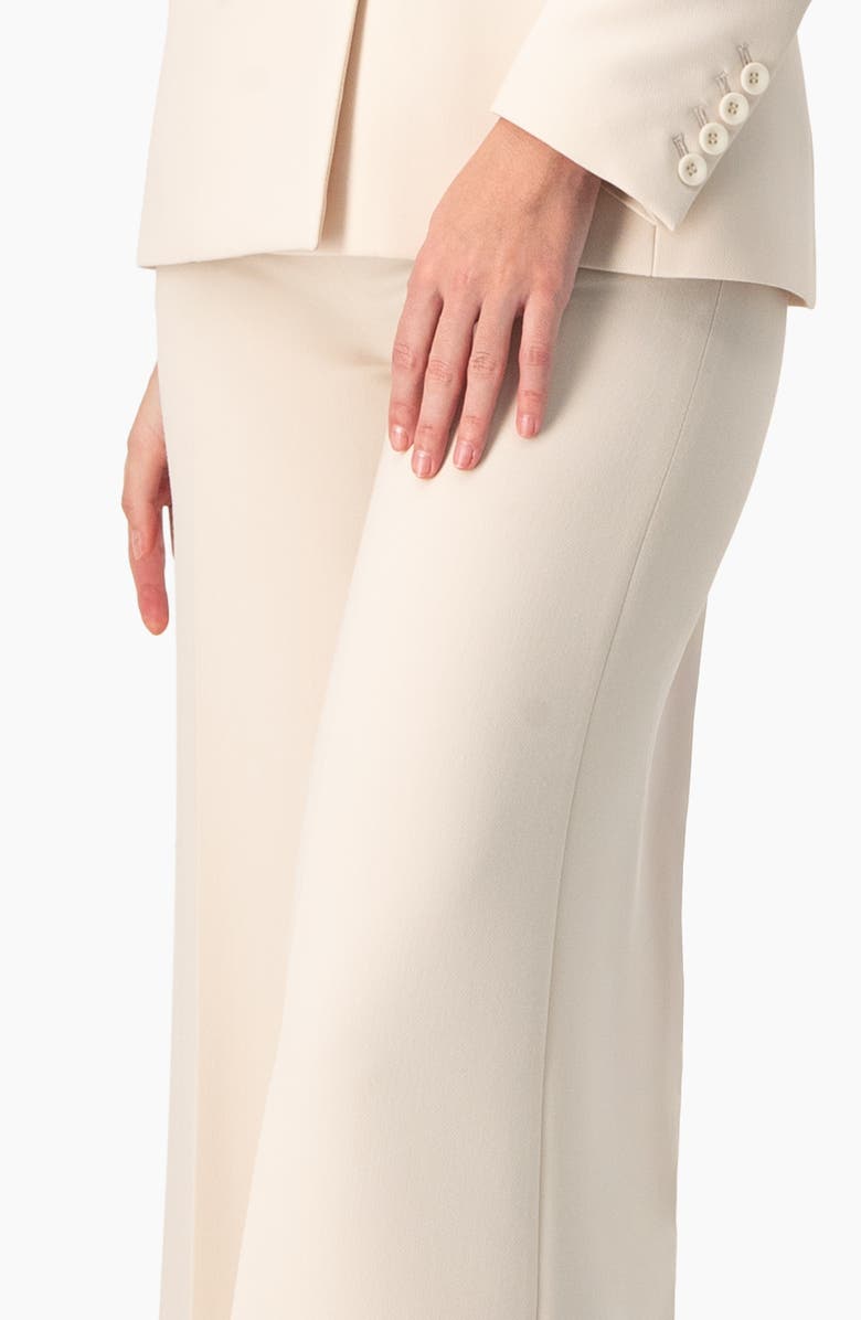 IVONNE Wide-Leg Straight Pants, Alternate, color, Ivory