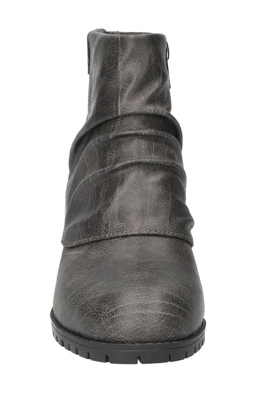 Easy Street Ambrose Bootie In Gray