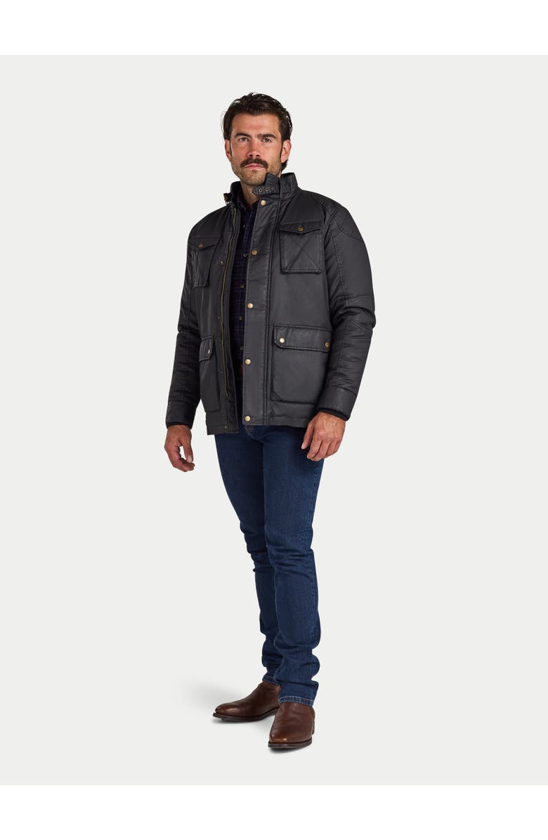 Raging Bull Wax Effect Jacket, Alternate, color, Black