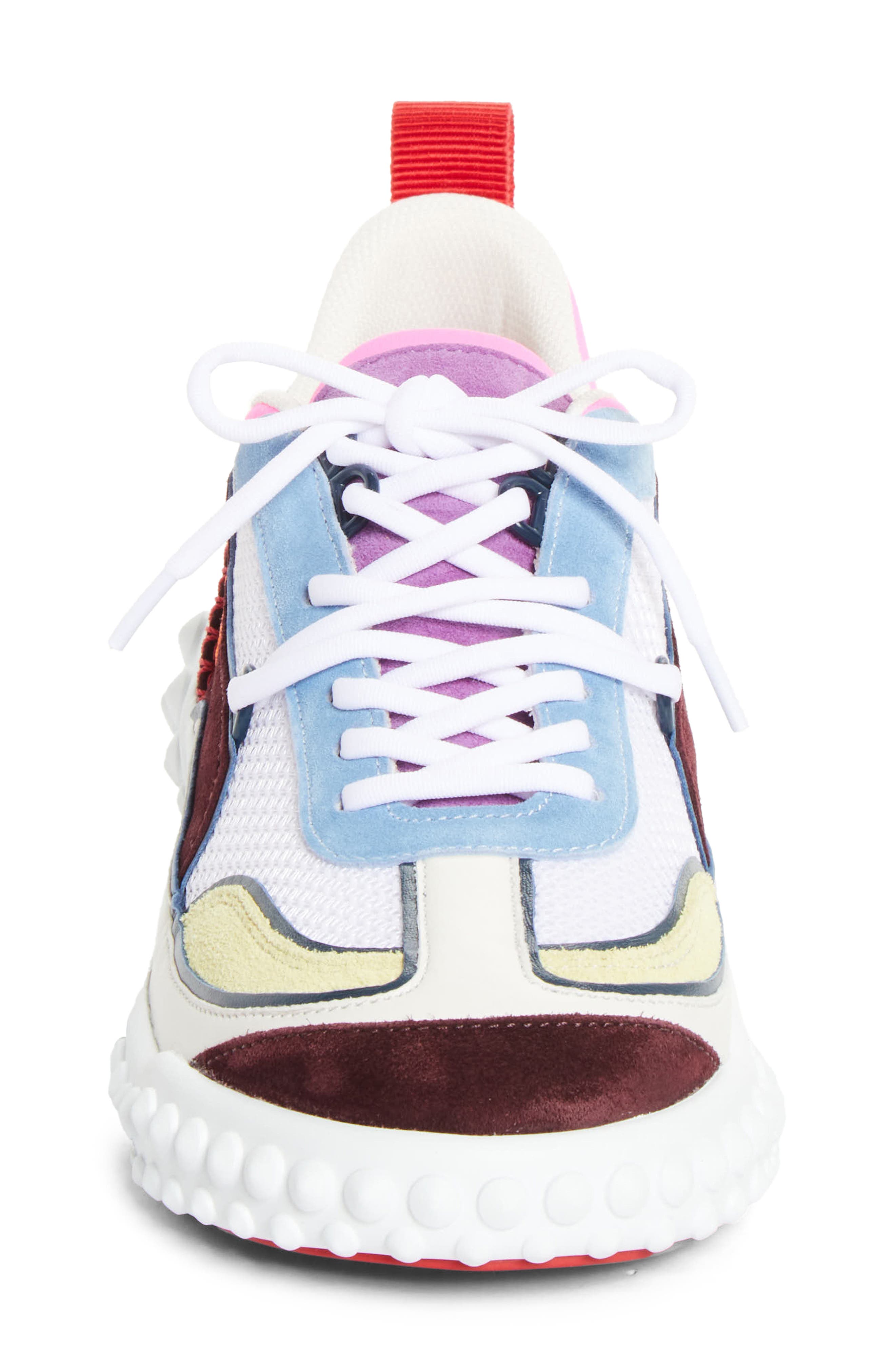 Christian Louboutin Mara Runner Sneaker, Alternate, color, Version Ceruleo/ Amara
