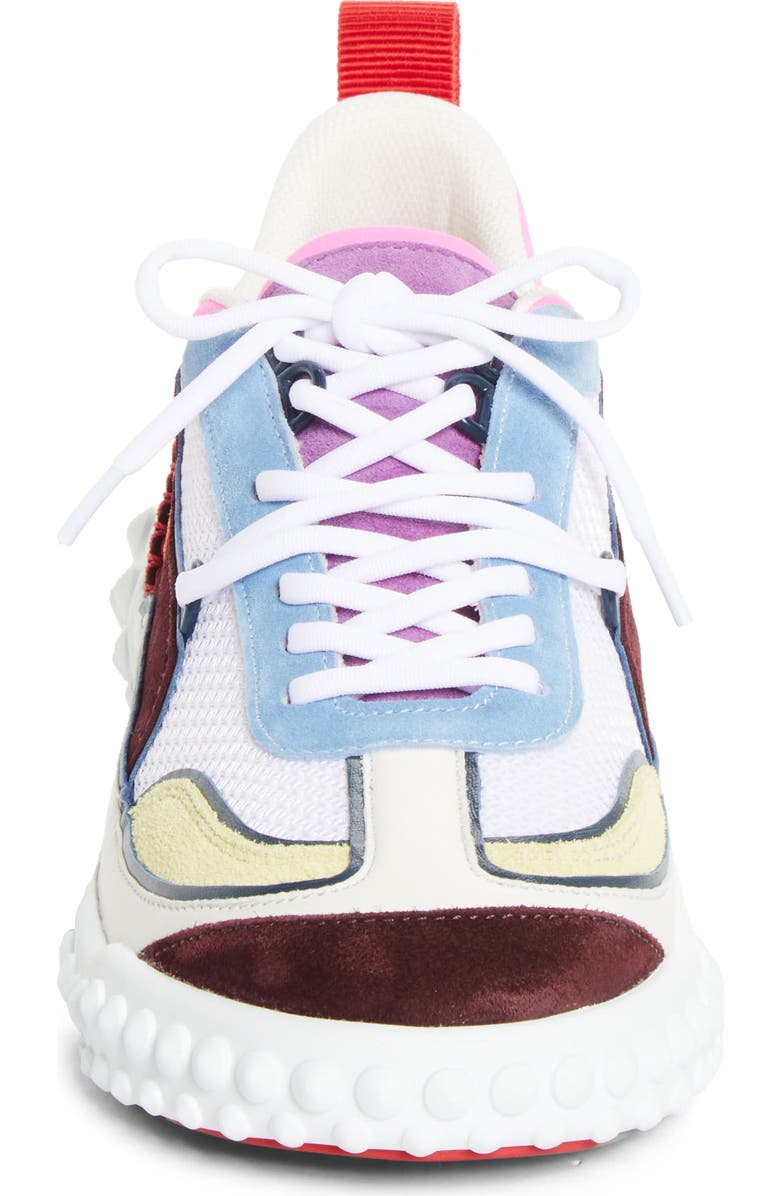 Christian Louboutin Mara Runner Sneaker, Alternate, color, Version Ceruleo/ Amara