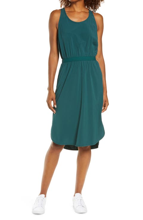 Mix It Up Performance Stretch Recycled Polyester Tank Dress