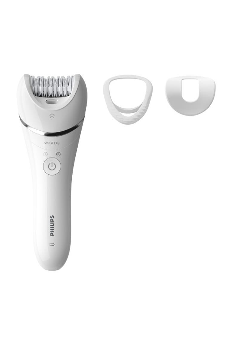 Epilator Series 8000, with 3 Accessories, Alternate, color, White
