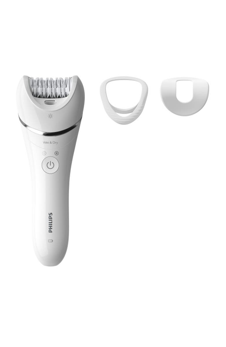 Philips Norelco Epilator Series 8000, with 3 Accessories, Alternate, color, White