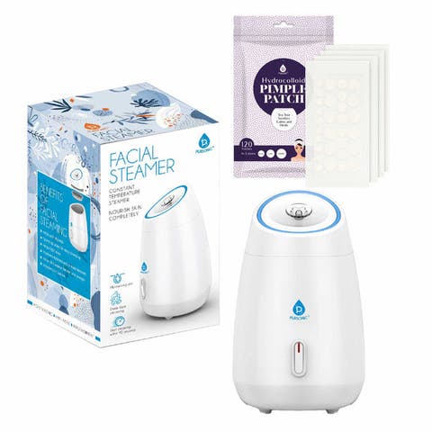 Advanced Facial Steamer & Hydrocolloid Pimple Patch Set