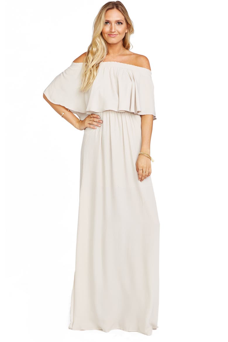 Hacienda Convertible Gown, Alternate, color, SHOW ME THE RING CRISPDNU