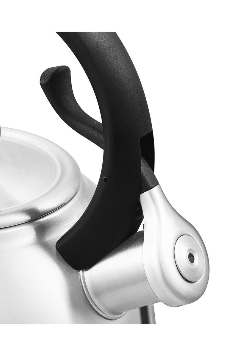 BergHOFF Essential Cami Stainless Steel Whistling Kettle, Alternate, color, Silver