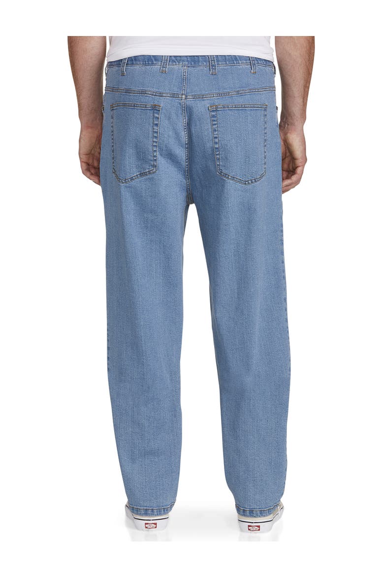 Big & Tall Continuous Comfort Stretch Jeans, Alternate, color, LIGHT STONEWASH